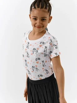 GATE Bawełniana koszulka z nadrukiem|Dzieci Dziewczynki·Koszulki I Topy