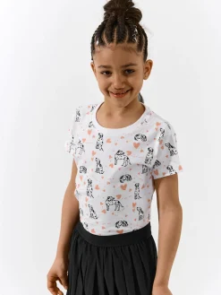 GATE Bawełniana koszulka z nadrukiem|Dzieci Dziewczynki·Koszulki I Topy