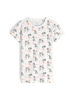 GATE Bawełniana koszulka z nadrukiem|Dzieci Dziewczynki·Koszulki I Topy