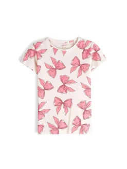 GATE Bawełniana koszulka z nadrukiem|Dzieci Dziewczynki·Koszulki I Topy