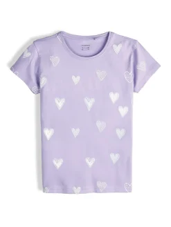 GATE Bawełniana koszulka z nadrukiem|Dzieci Dziewczynki·Koszulki I Topy