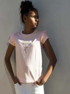 GATE Bawełniana koszulka z nadrukiem|Dzieci Dziewczynki·Koszulki I Topy