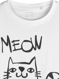 GATE Bawełniana koszulka z nadrukiem|Dzieci Dziewczynki·Koszulki I Topy