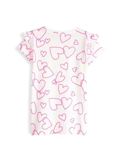 GATE Bawełniana koszulka z nadrukiem|Dzieci Dziewczynki·Koszulki I Topy