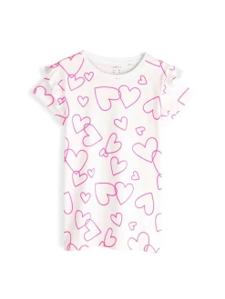 GATE Bawełniana koszulka z nadrukiem|Dzieci Dziewczynki·Koszulki I Topy