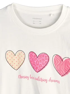 GATE Bawełniana koszulka z nadrukiem|Dzieci Dziewczynki·Koszulki I Topy