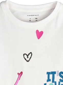 GATE Bawełniana koszulka z nadrukiem|Dzieci Dziewczynki·Koszulki I Topy