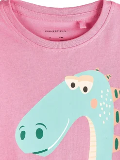 GATE Bawełniana koszulka z nadrukiem|Dzieci Dziewczynki·Koszulki I Topy