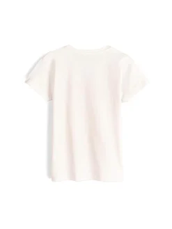 GATE Bawełniana koszulka z nadrukiem|Dzieci Dziewczynki·Koszulki I Topy