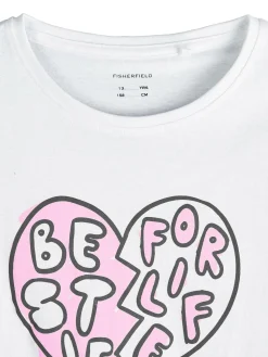 GATE Bawełniana koszulka z nadrukiem|Dzieci Dziewczynki·Koszulki I Topy