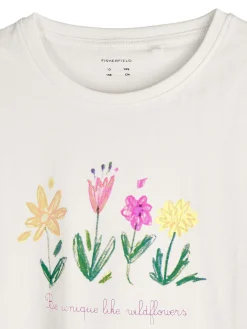 GATE Bawełniana koszulka z nadrukiem|Dzieci Dziewczynki·Koszulki I Topy