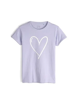 GATE Bawełniana koszulka z nadrukiem|Dzieci Dziewczynki·Koszulki I Topy