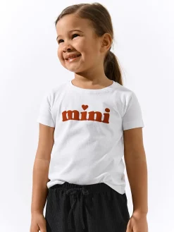 GATE Bawełniana koszulka z nadrukiem|Dzieci Dziewczynki·Koszulki I Topy