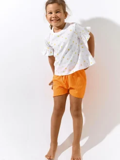 GATE Bawełniana koszulka z nadrukiem|Dzieci Dziewczynki·Koszulki I Topy