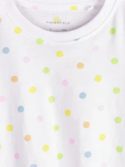 GATE Bawełniana koszulka z nadrukiem|Dzieci Dziewczynki·Koszulki I Topy