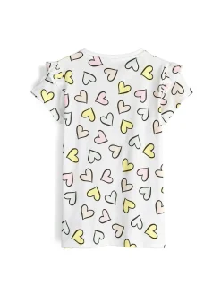 GATE Bawełniana koszulka z nadrukiem|Dzieci Dziewczynki·Koszulki I Topy