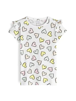 GATE Bawełniana koszulka z nadrukiem|Dzieci Dziewczynki·Koszulki I Topy