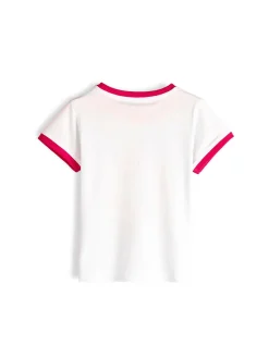 GATE Bawełniana koszulka z nadrukiem|Dzieci Dziewczynki·Koszulki I Topy