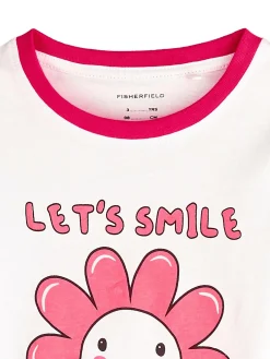 GATE Bawełniana koszulka z nadrukiem|Dzieci Dziewczynki·Koszulki I Topy