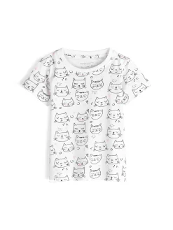 GATE Bawełniana koszulka z nadrukiem|Dzieci Dziewczynki·Koszulki I Topy