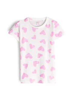 GATE Bawełniana koszulka z nadrukiem|Dzieci Dziewczynki·Koszulki I Topy