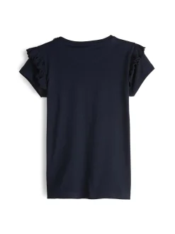 GATE Bawełniana koszulka z nadrukiem|Dzieci Dziewczynki·Koszulki I Topy