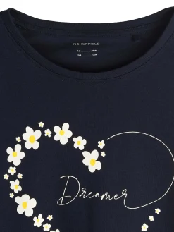 GATE Bawełniana koszulka z nadrukiem|Dzieci Dziewczynki·Koszulki I Topy