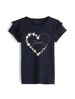 GATE Bawełniana koszulka z nadrukiem|Dzieci Dziewczynki·Koszulki I Topy