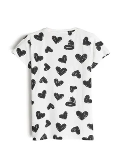 GATE Bawełniana koszulka z nadrukiem|Dzieci Dziewczynki·Koszulki I Topy