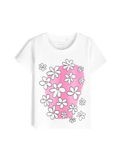 GATE Bawełniana koszulka z nadrukiem|Dzieci Dziewczynki·Koszulki I Topy