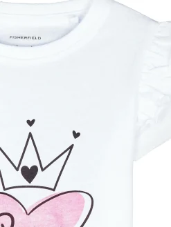 GATE Bawełniana koszulka z nadrukiem|Dzieci Dziewczynki·Koszulki I Topy