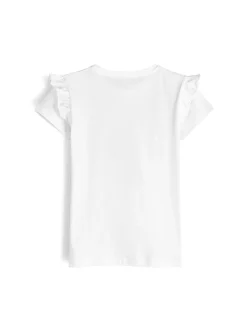 GATE Bawełniana koszulka z nadrukiem|Dzieci Dziewczynki·Koszulki I Topy