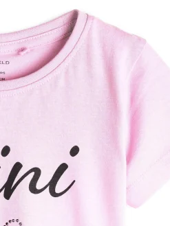 GATE Bawełniana koszulka z nadrukiem|Dzieci Dziewczynki·Koszulki I Topy