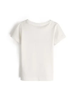 GATE Bawełniana koszulka z nadrukiem|Dzieci Dziewczynki·Koszulki I Topy