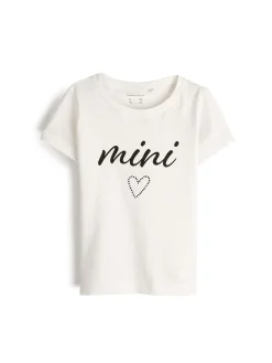 GATE Bawełniana koszulka z nadrukiem|Dzieci Dziewczynki·Koszulki I Topy