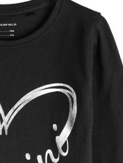 GATE Bawełniana koszulka z nadrukiem|Dzieci Dziewczynki·Koszulki I Topy