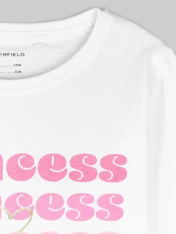 GATE Bawełniana koszulka z nadrukiem|Dzieci Dziewczynki·Koszulki I Topy