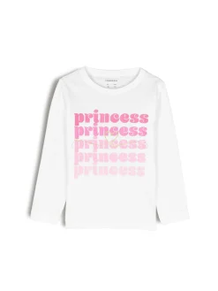 GATE Bawełniana koszulka z nadrukiem|Dzieci Dziewczynki·Koszulki I Topy