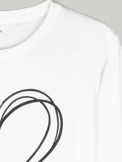 GATE Bawełniana koszulka z nadrukiem|Dzieci Dziewczynki·Koszulki I Topy