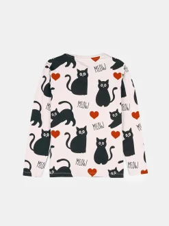 GATE Bawełniana koszulka z nadrukiem|Dzieci Dziewczynki·Koszulki I Topy