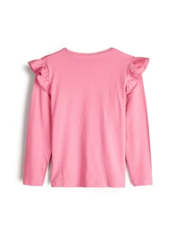 GATE Bawełniana koszulka z nadrukiem|Dzieci Dziewczynki·Koszulki I Topy