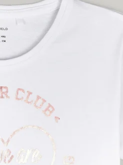 GATE Bawełniana koszulka z nadrukiem|Dzieci Dziewczynki·Koszulki I Topy