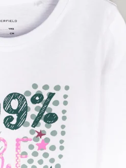 GATE Bawełniana koszulka z nadrukiem|Dzieci Dziewczynki·Koszulki I Topy