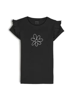 GATE Bawełniana koszulka z nadrukiem|Dzieci Dziewczynki·Koszulki I Topy