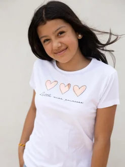 GATE Bawełniana koszulka z nadrukiem|Dzieci Dziewczynki·Koszulki I Topy