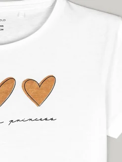 GATE Bawełniana koszulka z nadrukiem|Dzieci Dziewczynki·Koszulki I Topy