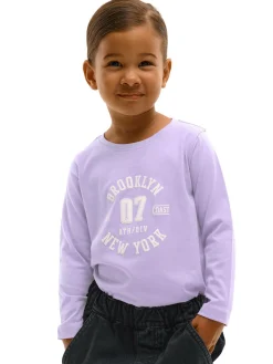 GATE Bawełniana koszulka z nadrukiem|Dzieci Dziewczynki·Koszulki I Topy