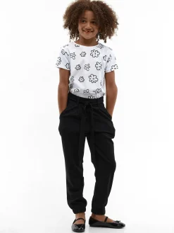 GATE Bawełniana koszulka z nadrukiem|Dzieci Dziewczynki·Koszulki I Topy