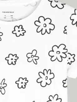 GATE Bawełniana koszulka z nadrukiem|Dzieci Dziewczynki·Koszulki I Topy