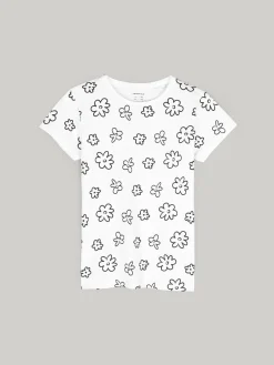 GATE Bawełniana koszulka z nadrukiem|Dzieci Dziewczynki·Koszulki I Topy